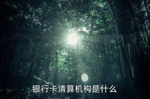 銀行卡清算是什么意思，銀行清算和結算的區(qū)別