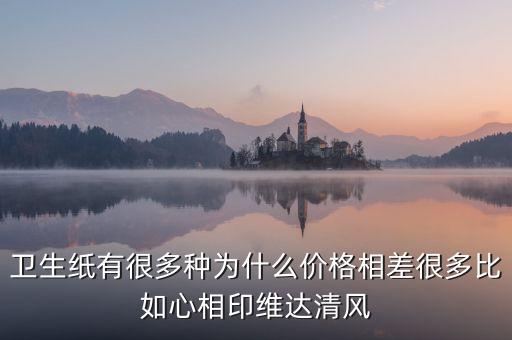 衛(wèi)生紙有很多種為什么價格相差很多比如心相印維達清風