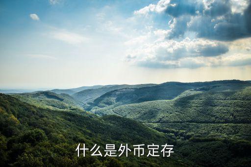 銀行為什么有外幣存款，外匯儲(chǔ)蓄是什么意思