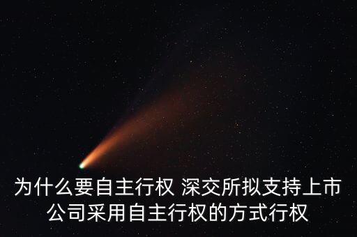 自主行權(quán)什么意思股票賣嗎，股票行權(quán)是什么意思