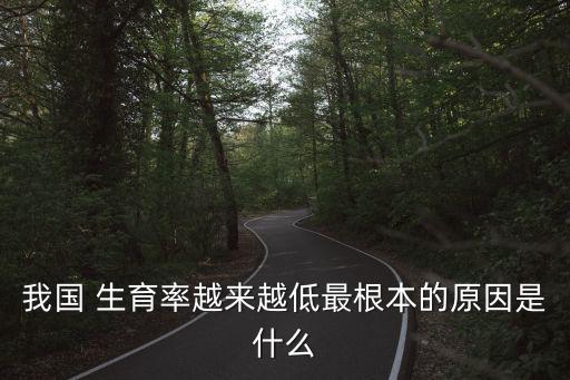 我國(guó) 生育率越來(lái)越低最根本的原因是什么