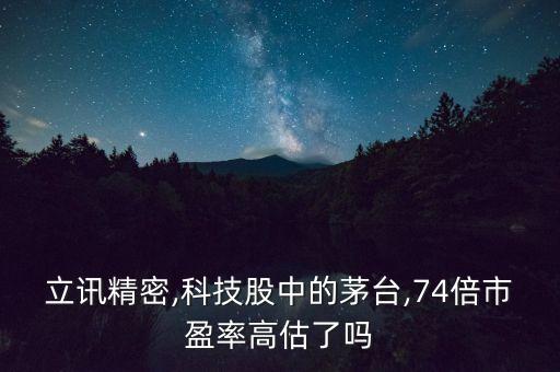 立訊精密,科技股中的茅臺(tái),74倍市盈率高估了嗎