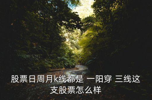 股票日周月k線(xiàn)都是 一陽(yáng)穿 三線(xiàn)這支股票怎么樣