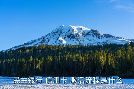 民生銀行信用卡激活需要多長(zhǎng)時(shí)間,信用卡未激活多長(zhǎng)時(shí)間會(huì)注銷
