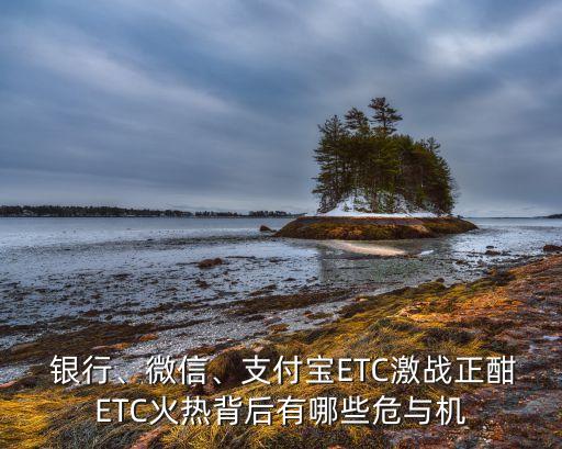  銀行、微信、支付寶ETC激戰(zhàn)正酣ETC火熱背后有哪些危與機(jī)