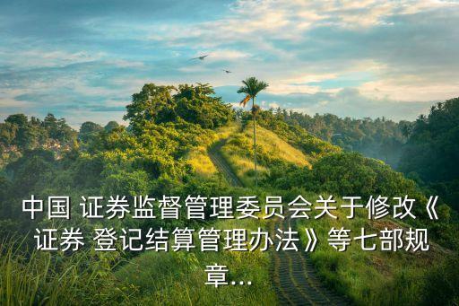 中國(guó)證券登記