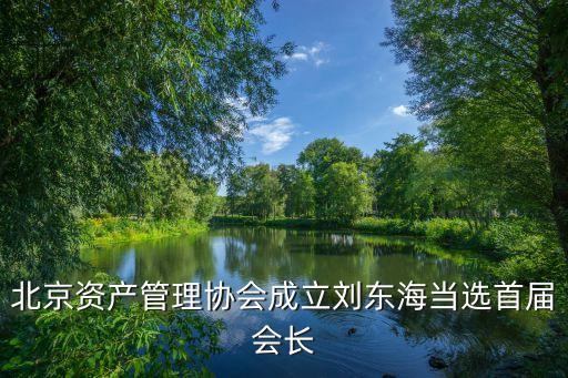 北京資產(chǎn)管理協(xié)會成立劉東海當(dāng)選首屆會長