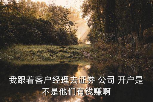 證券公司開(kāi)戶(hù)業(yè)績(jī)