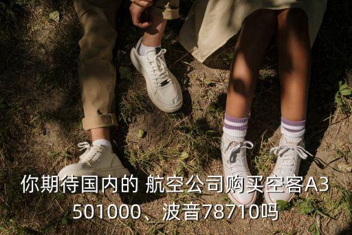 你期待國內(nèi)的 航空公司購買空客A3501000、波音78710嗎