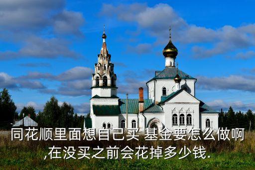 同花順里面想自己買 基金要怎么做啊,在沒(méi)買之前會(huì)花掉多少錢.