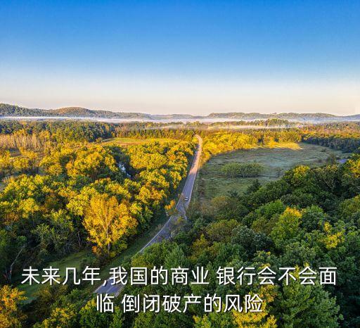 未來幾年,我國的商業(yè) 銀行會(huì)不會(huì)面臨 倒閉破產(chǎn)的風(fēng)險(xiǎn)