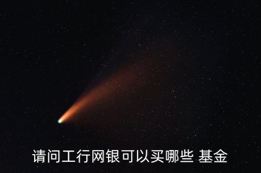請(qǐng)問(wèn)工行網(wǎng)銀可以買哪些 基金