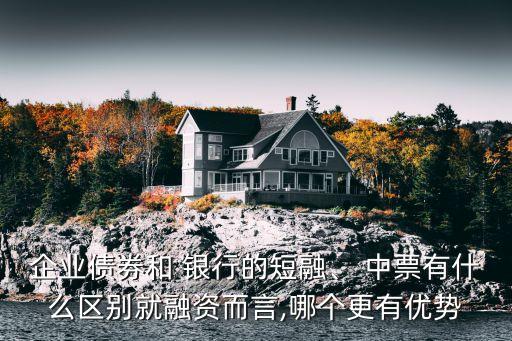 企業(yè)債券和 銀行的短融、 中票有什么區(qū)別就融資而言,哪個更有優(yōu)勢