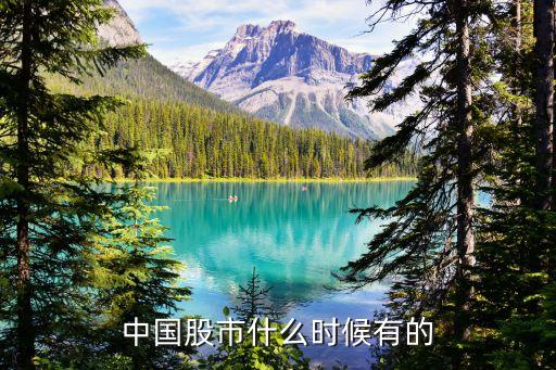中國股市什么時(shí)候有的