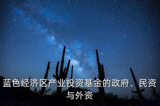 藍色經(jīng)濟區(qū)產(chǎn)業(yè)投資基金的政府、民資與外資