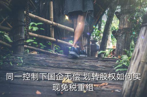 集團內部資產劃轉