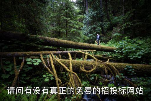 請問有沒有真正的免費(fèi)的招投標(biāo)網(wǎng)站