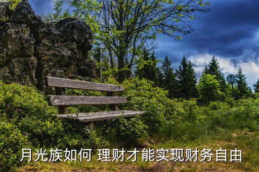 月光族投資理財(cái)平臺(tái),對月光族的投資理財(cái)規(guī)劃