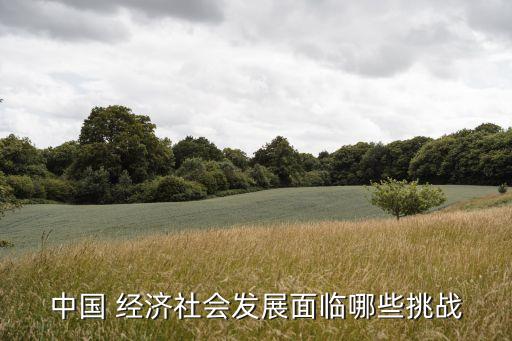 中國 經(jīng)濟社會發(fā)展面臨哪些挑戰(zhàn)