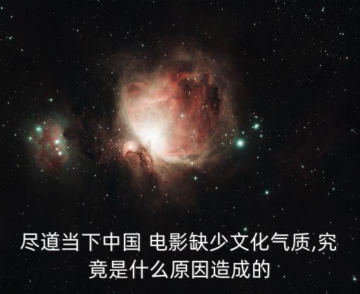 中國(guó)電影缺什么,缺愛(ài)看什么電影