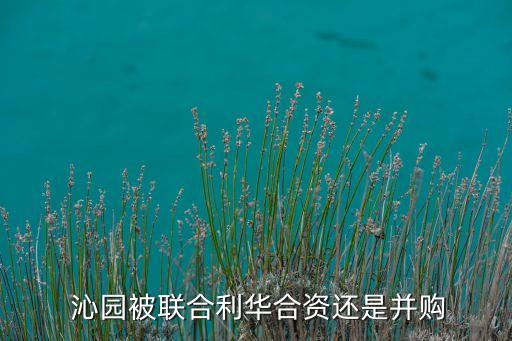  沁園被聯(lián)合利華合資還是并購(gòu)
