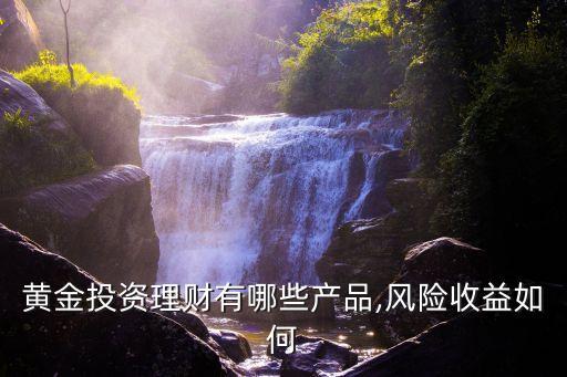 黃金投資理財(cái)有哪些產(chǎn)品,風(fēng)險收益如何
