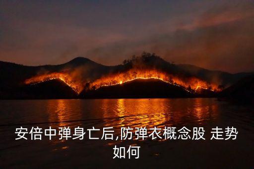 安倍中彈身亡后,防彈衣概念股 走勢(shì)如何