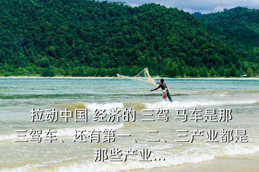  拉動(dòng)中國(guó) 經(jīng)濟(jì)的 三駕 馬車(chē)是那 三駕車(chē)、還有第一、二、三產(chǎn)業(yè)都是那些產(chǎn)業(yè)...
