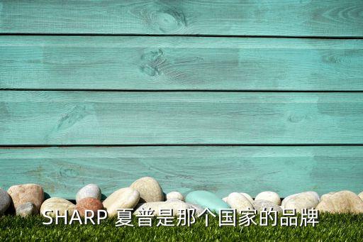 SHARP 夏普是那個(gè)國家的品牌