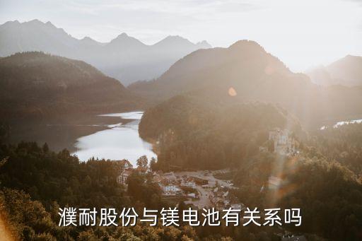 濮耐股份與鎂電池有關系嗎