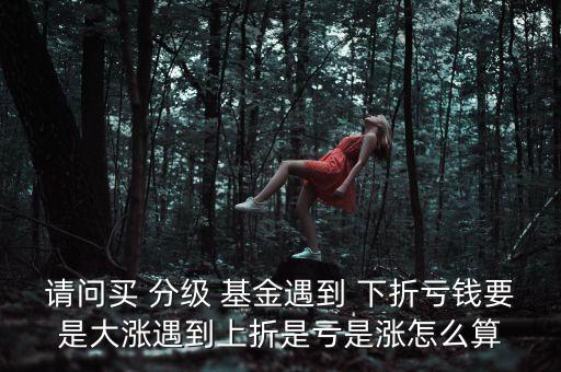 請(qǐng)問買 分級(jí) 基金遇到 下折虧錢要是大漲遇到上折是虧是漲怎么算