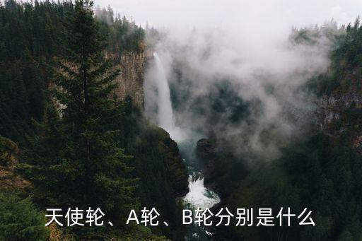 天使輪、A輪、B輪分別是什么