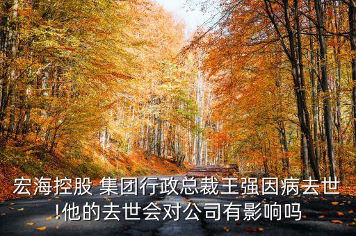 宏?？毓?集團行政總裁王強因病去世!他的去世會對公司有影響嗎