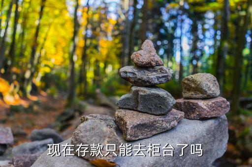 現在存款只能去柜臺了嗎