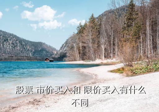 股票買(mǎi)賣(mài)選限價(jià)委托還是市價(jià)委托,買(mǎi)股票限價(jià)委托還是市價(jià)委托