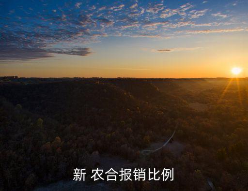 新 農合報銷比例