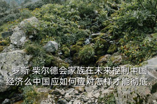  羅斯 柴爾德會(huì)家族在未來控制中國經(jīng)濟(jì)么中國應(yīng)如何應(yīng)對(duì)怎樣才能徹底...