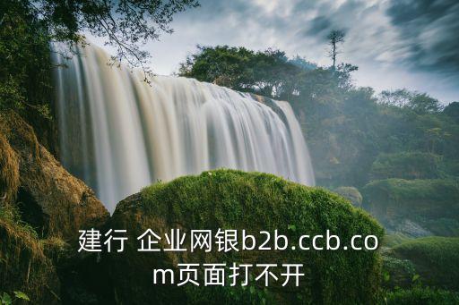 中國(guó)建設(shè)銀行企業(yè)門(mén)戶網(wǎng)